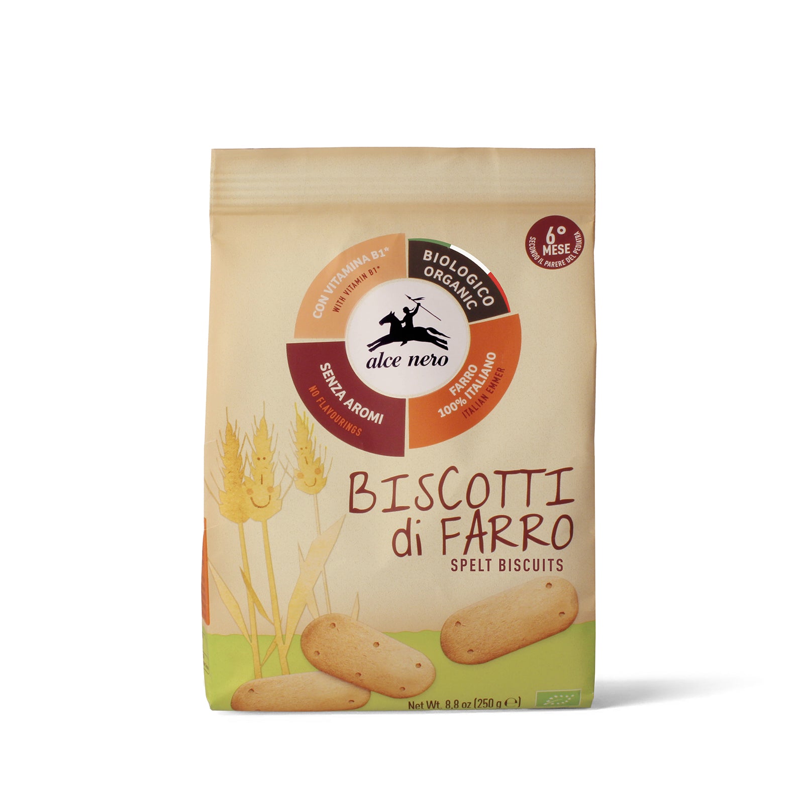 Biscotti di farro biologici